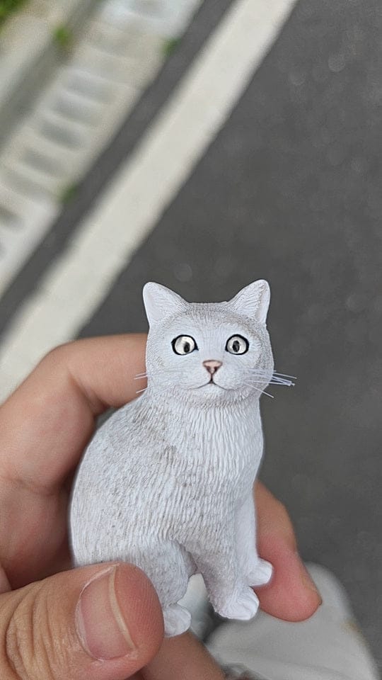 Customer photo review of Custom Handmade Polymer Clay Pet Figurine