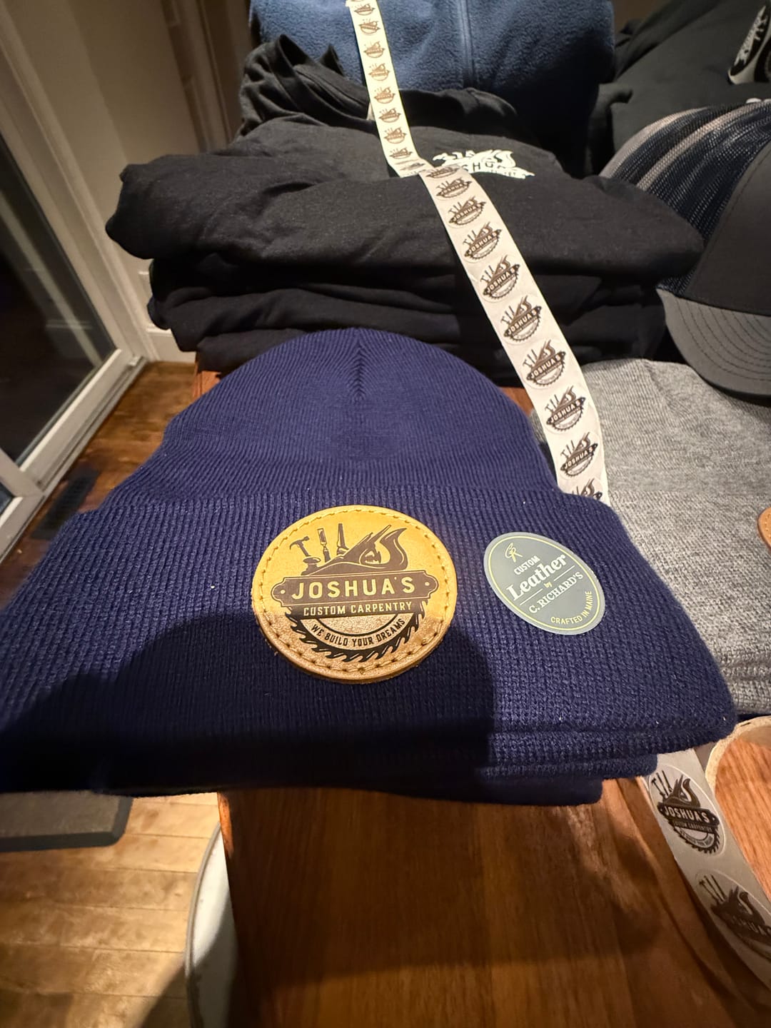 Customer photo review of Richardson 112 Custom Leather Patch Hat