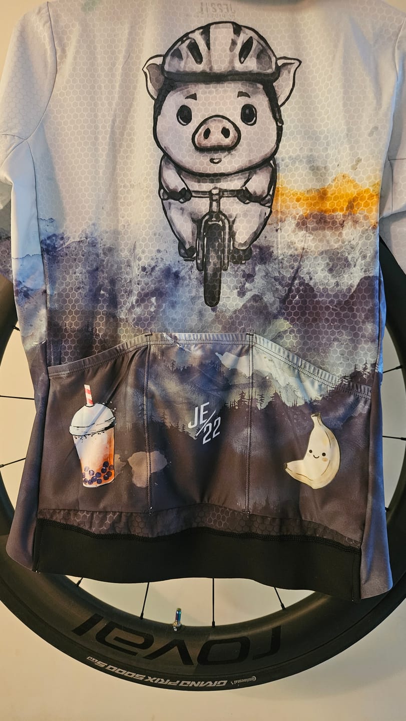 Customer photo review of 單車小D x 豬豬車衣 短上衣