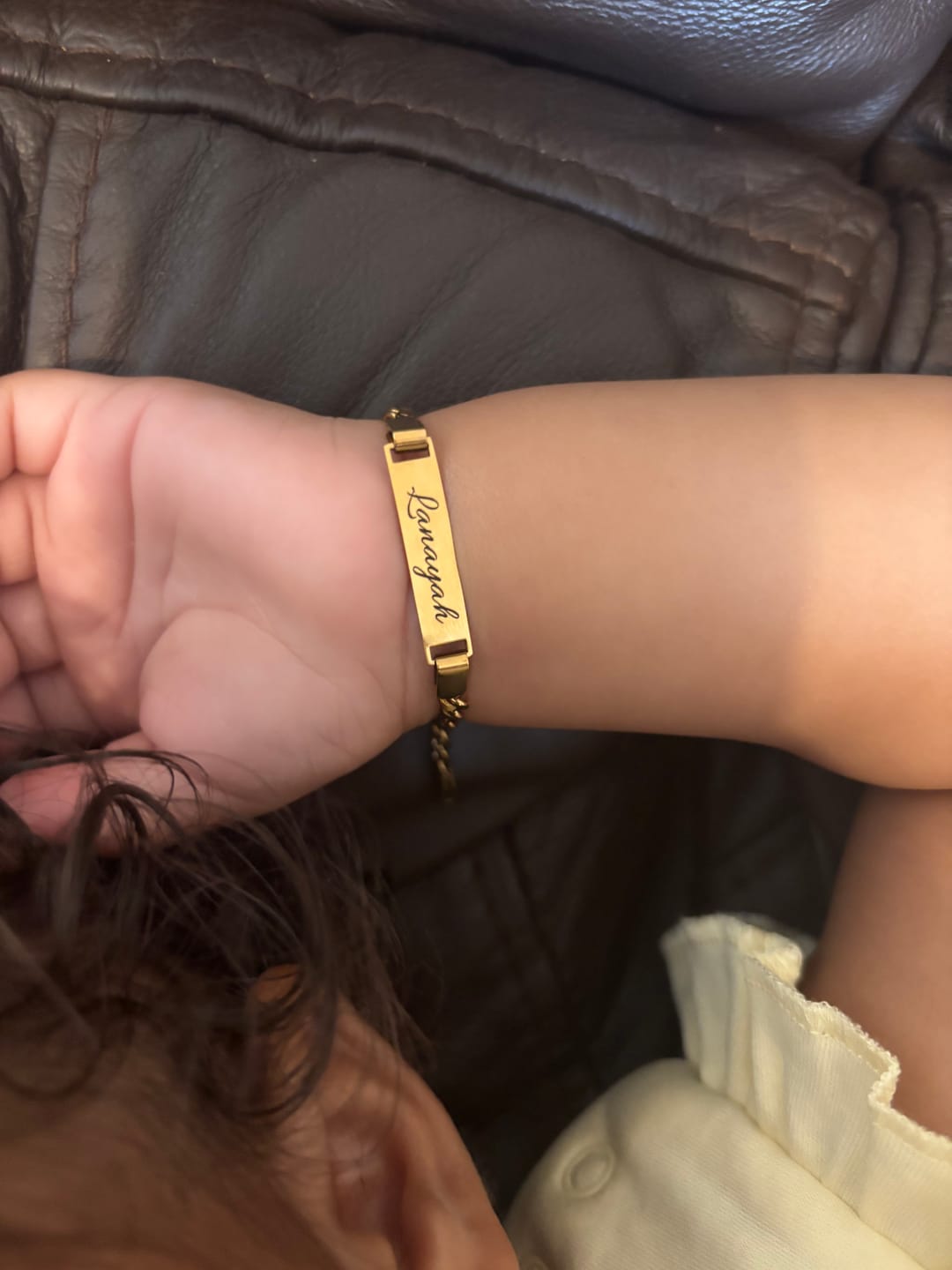 Customer photo review of Infant Bracelet