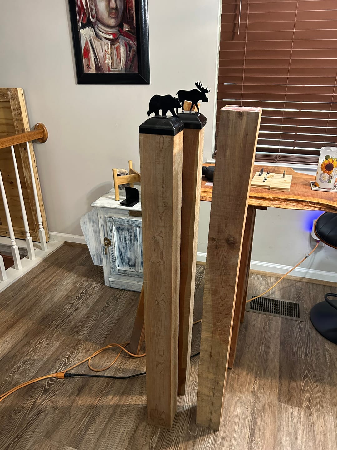 Customer photo review of Moose Fence Post Cap (Multiple Post Sizes Available)