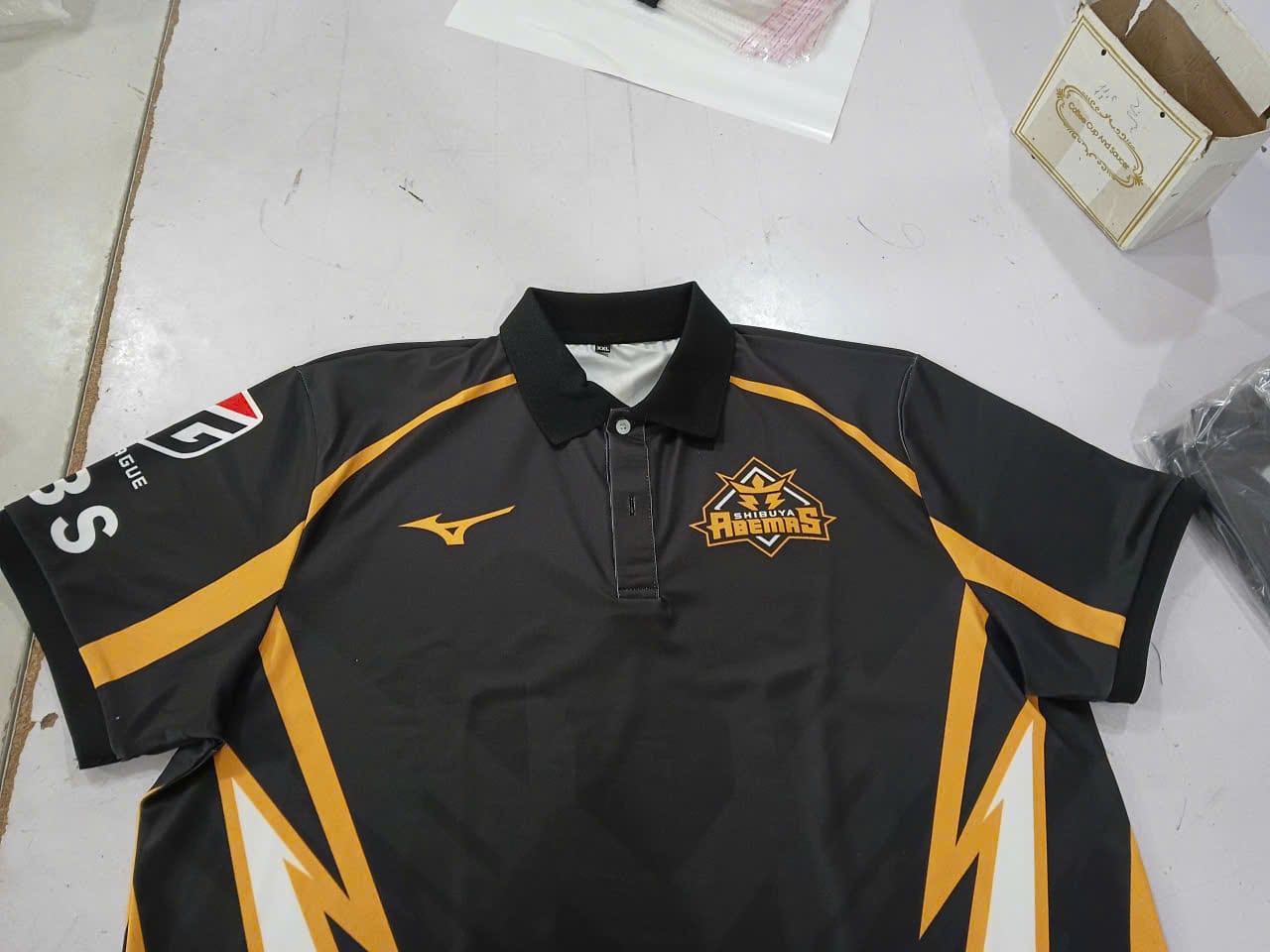 Customer photo review of Custom AOP Polo Shirt - Upload Your Design | Sublimation All Over Print | Fortera Apparel