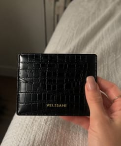 Customer photo review of Black Portofino Card Holder