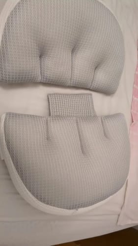 Customer photo review of Pregnancy Pillow Set – Waist Support with Free Auxiliary Pillow