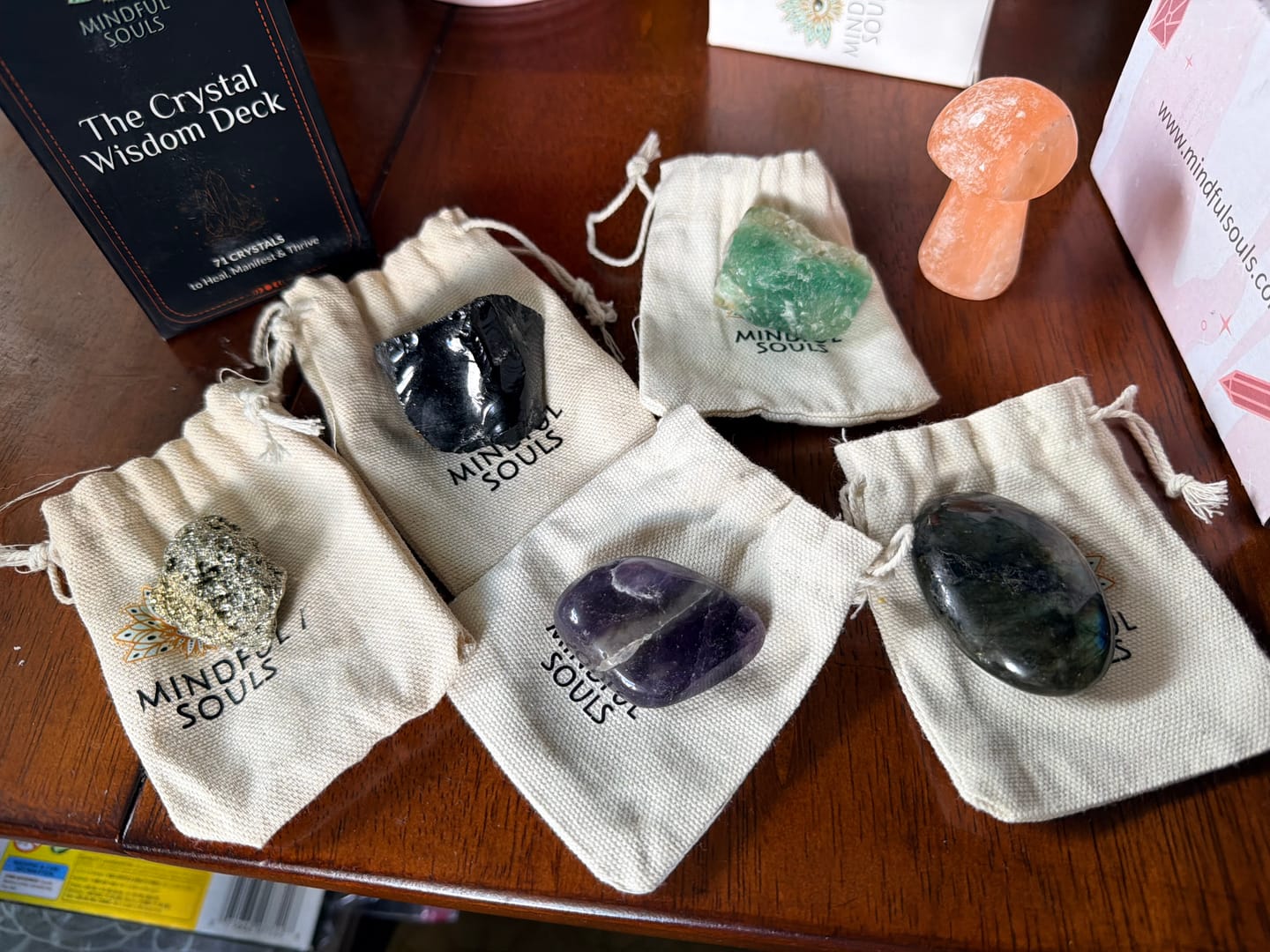 Customer photo review of Crystal Subscription Box