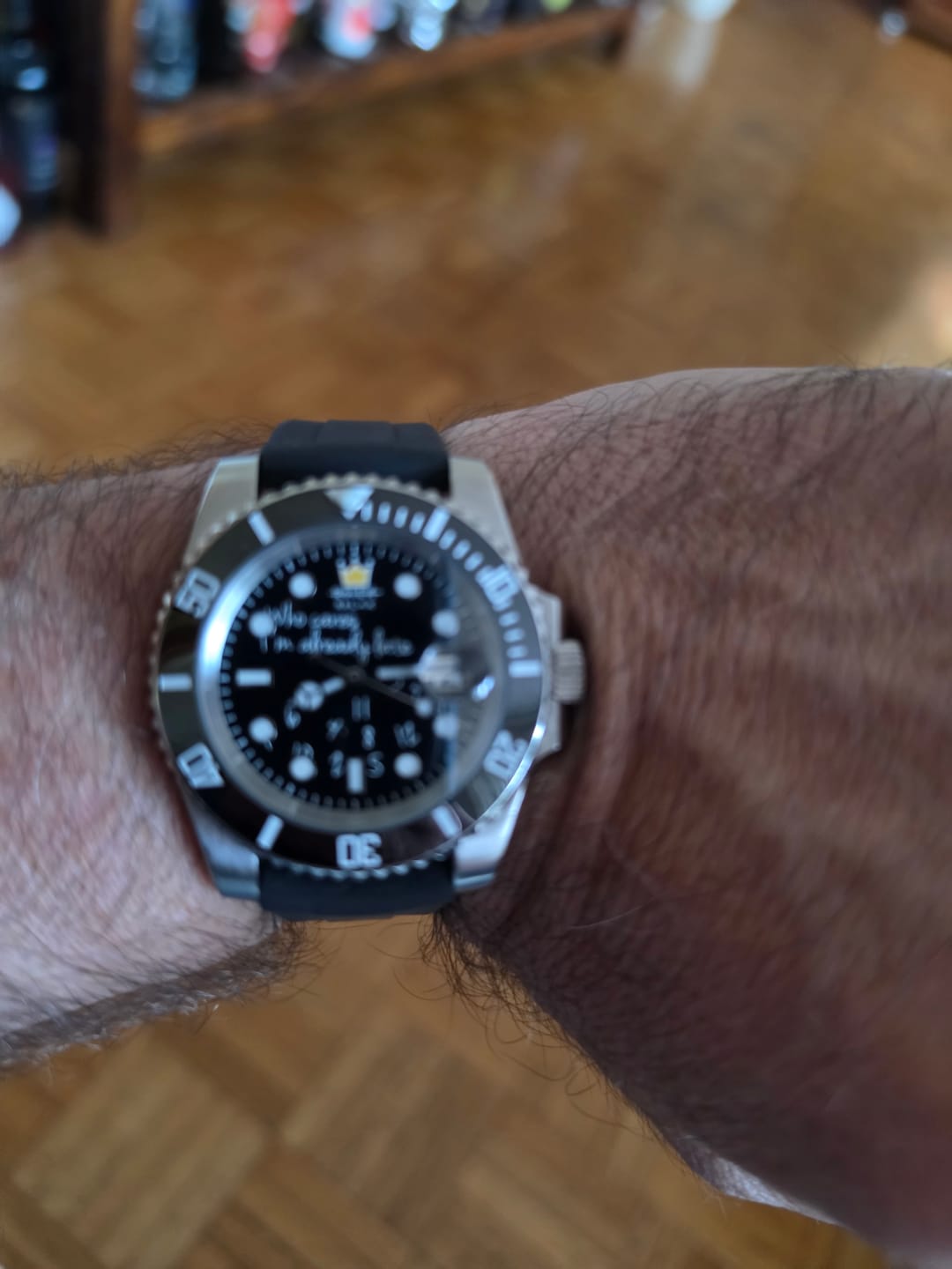 Customer photo review of HYDROCORE FLUORO WATCH