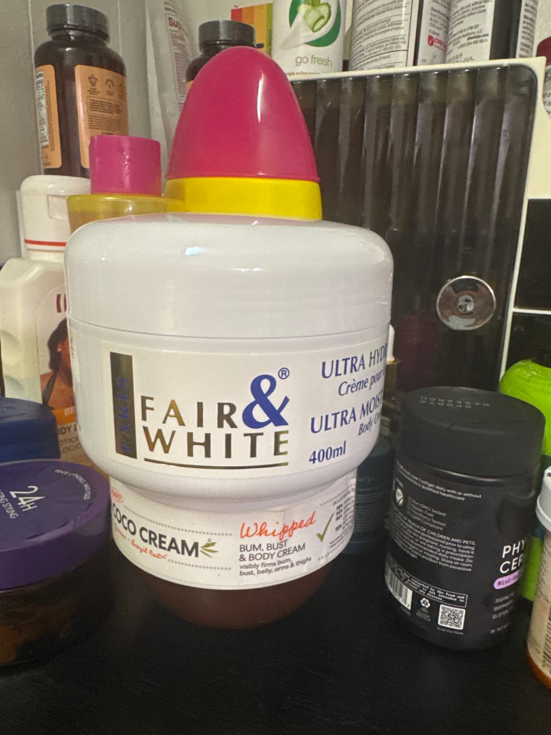 Customer photo review of Original Ultra Moisturizing Body Cream 400ml
