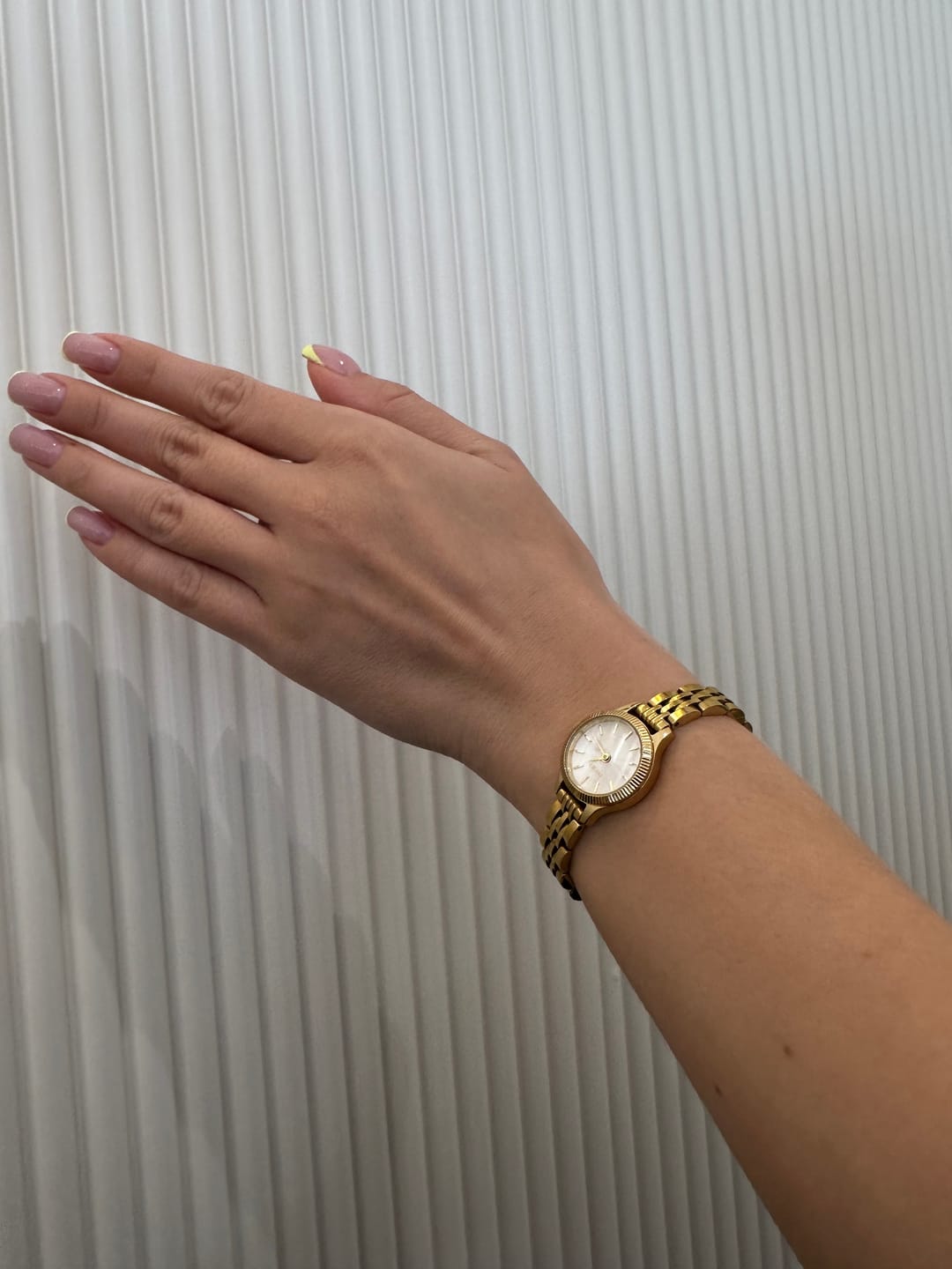 Customer photo review of Sophie Gold White