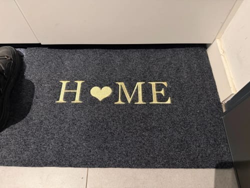 Customer photo review of Bathroom Absorbent Mat - Minimalist Machine Washable Pad