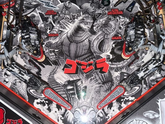 Customer photo review of RAMPAGE 3D 70th Collection for GODZILLA - SLINGSHOT and RETURN LANE GUIDE - PRO/PREM/LE