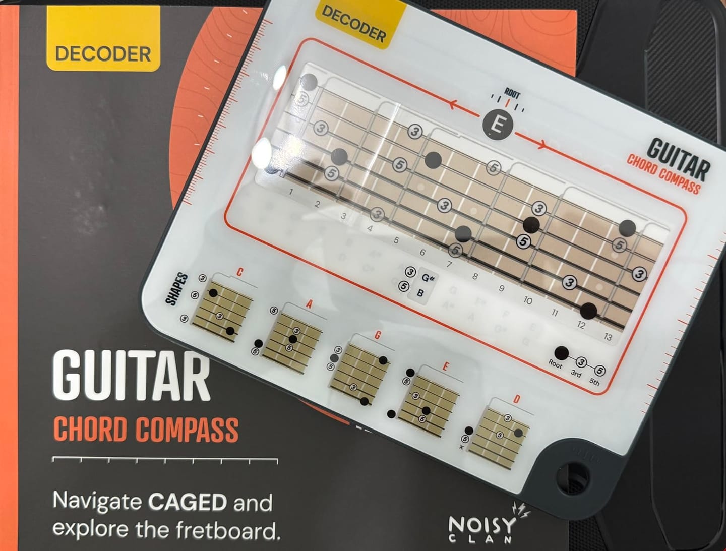 Customer photo review of Guitar Chord Compass