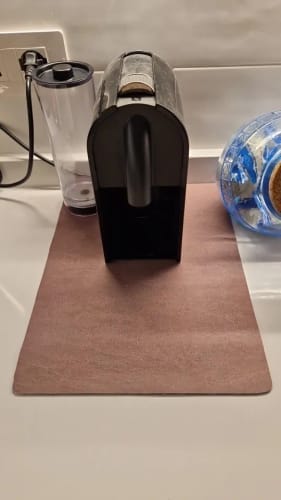 Customer photo review of Diatomite Kitchen Mat - Fast-Drying Absorbent Pad