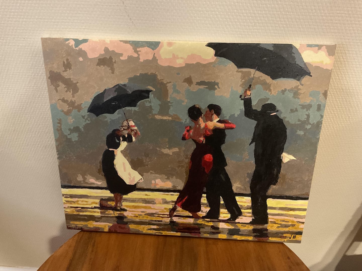 Customer photo review of Danseurs rétro sur la Plage