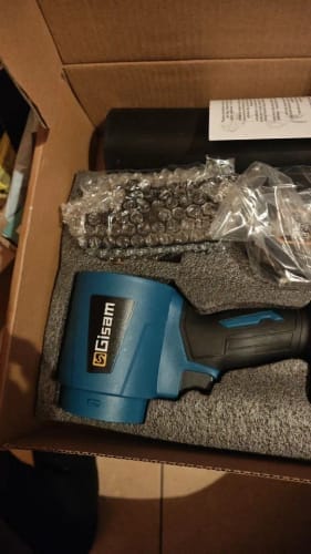 Customer photo review of Brushless Leaf Blower - Gisam 300000RPM Turbo Blower