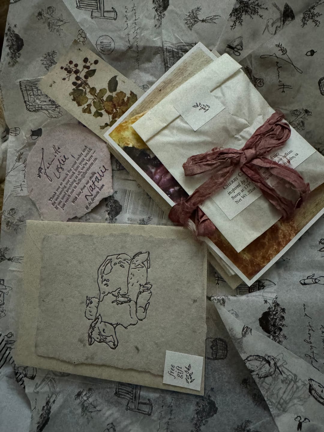 Customer photo review of Monthly Artisan Card Subscription
