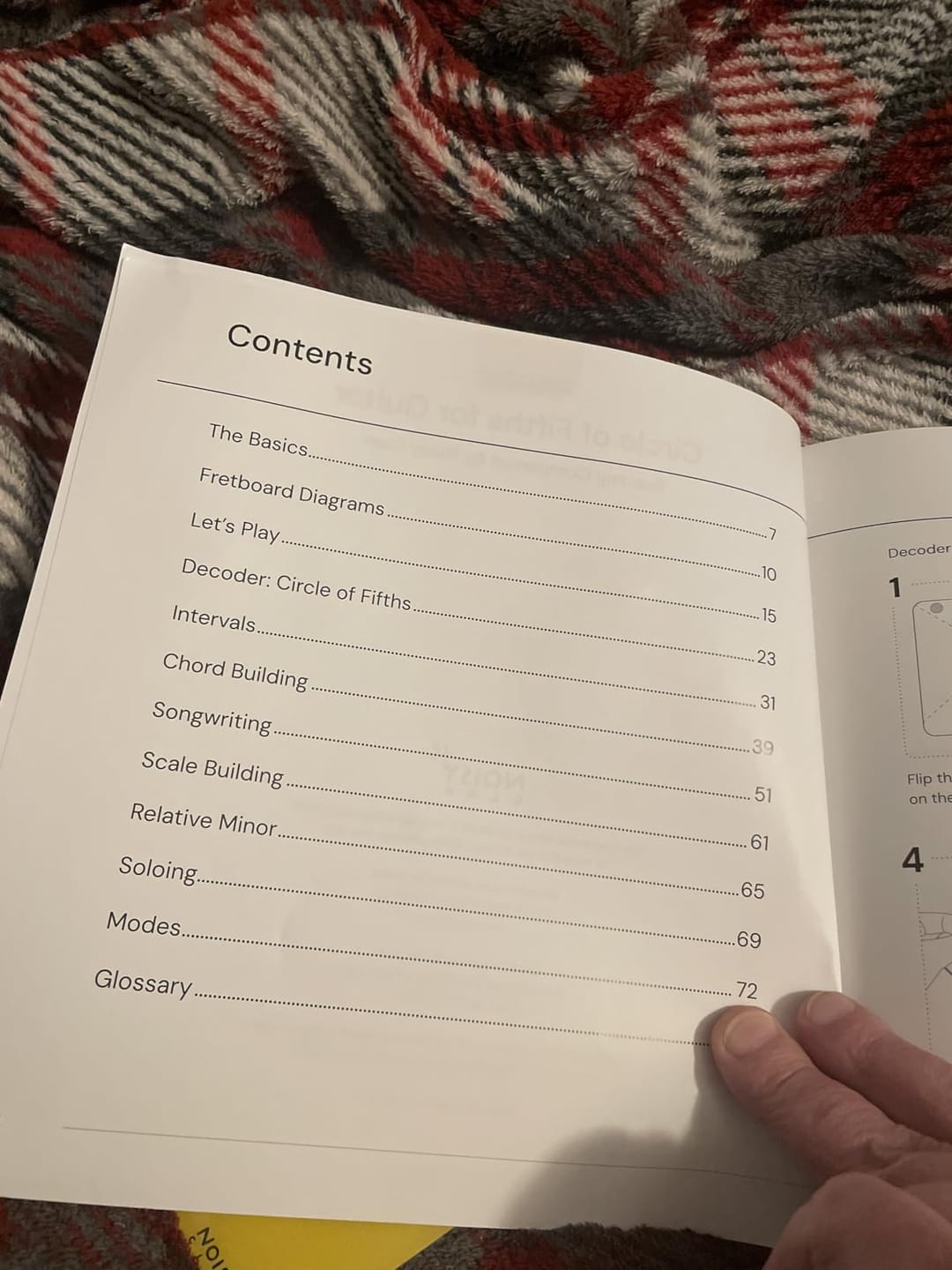 Customer photo review of Guitar Circle of Fifths