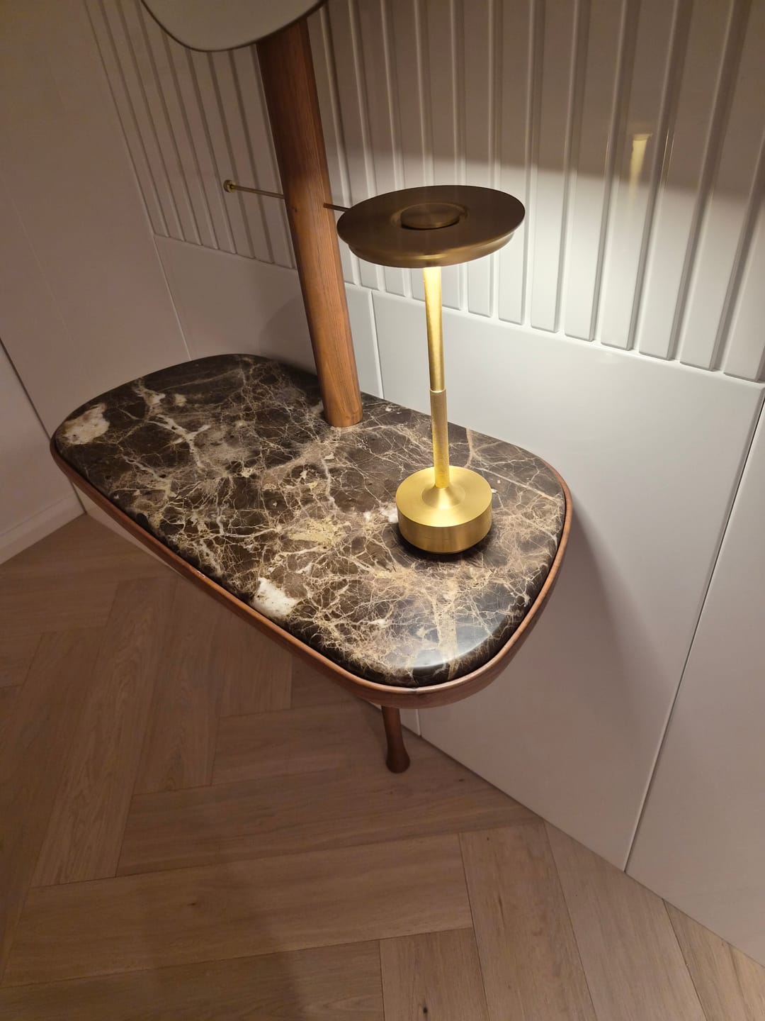 Customer photo review of Cordless Modern Aura Table Lamp - Cordless Table Lamp with Touch Control & Modern Nordic Design