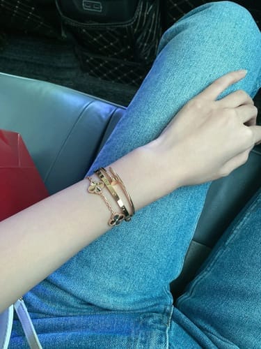 Customer photo review of Juste Un Clou Bracelet