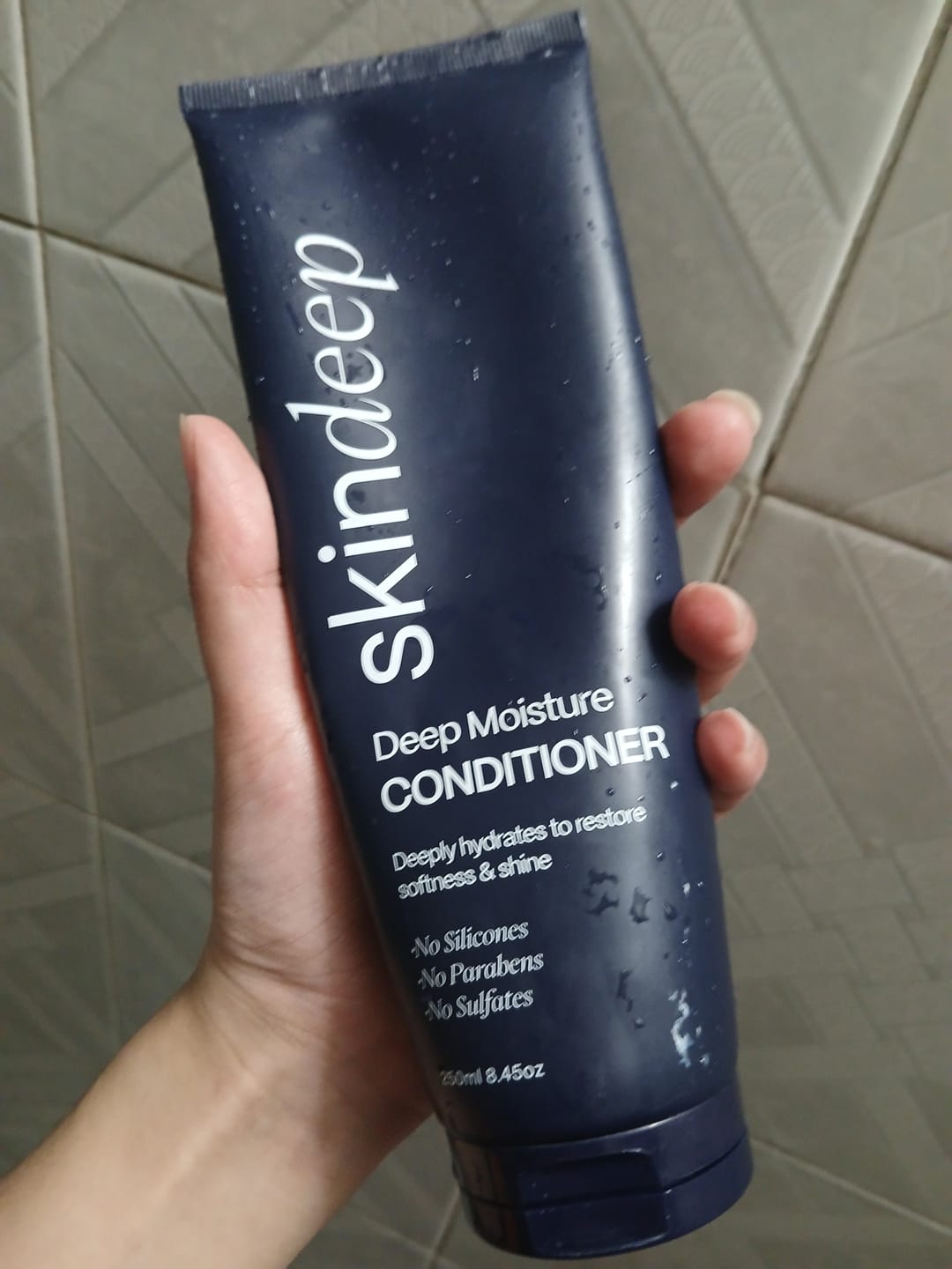 Customer photo review of DEEP MOISTURE CONDITIONER - with Silk Protein+Pro Vit B5