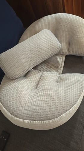 Customer photo review of Pregnancy Pillow Set – Waist Support with Free Auxiliary Pillow