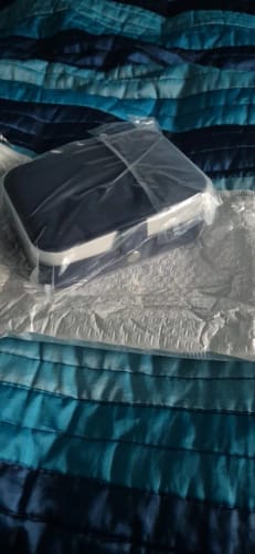 Customer photo review of Mini Jewelry Box – Velvet Lined Travel Case for Rings & Earrings