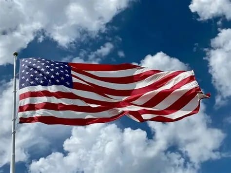 Customer photo review of 3' x 5' American Flag