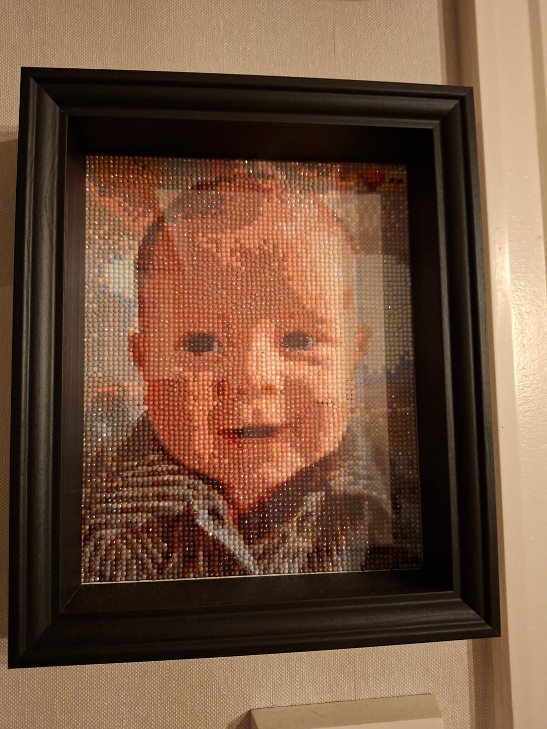 Customer photo review of Eigen Foto Diamond Painting