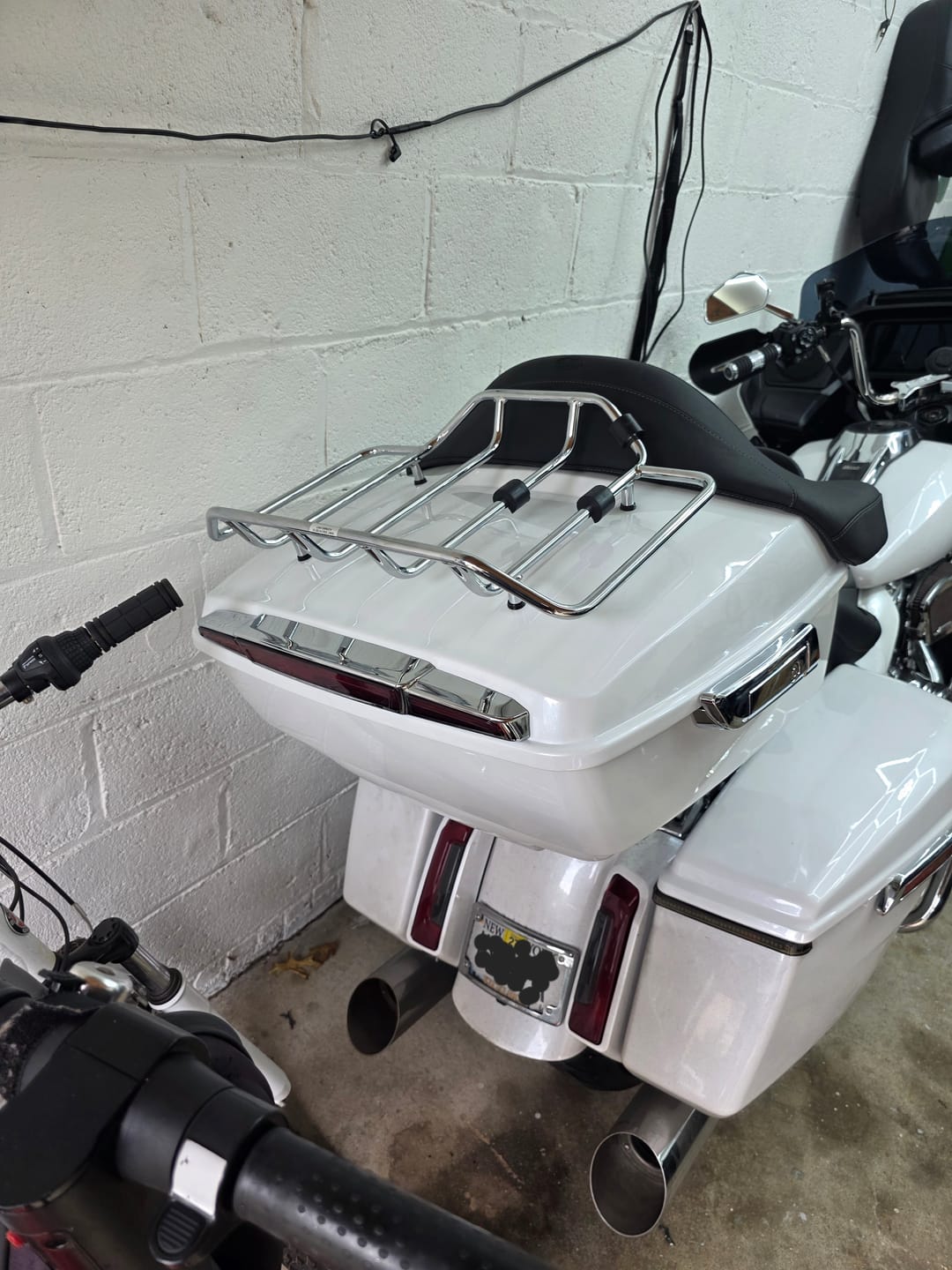 Customer photo review of Detachable King Tour Trunk Pack For ‘14-’25 Touring | Mocardine
