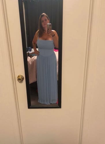 Customer photo review of Celeste Maxi Dress