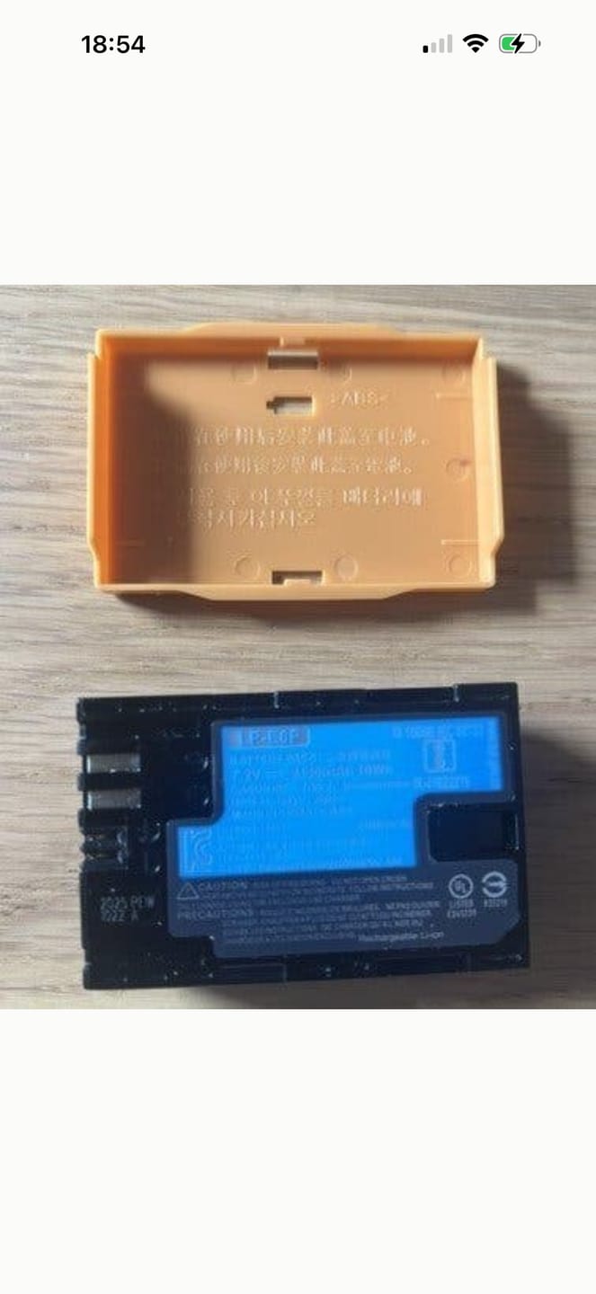 Customer photo review of Batterie canon LP-E6P LPE6P pour Canon eos R5 mark ii R6 mark iii ...