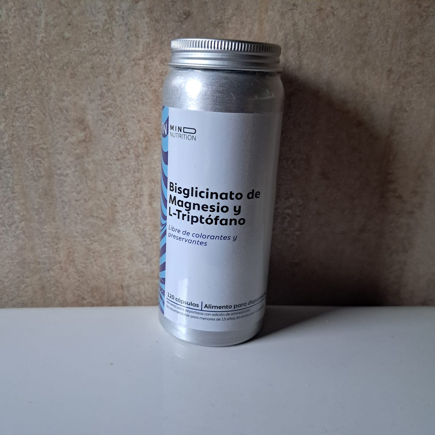 Customer photo review of Bisglicinato de Magnesio + L-TRP