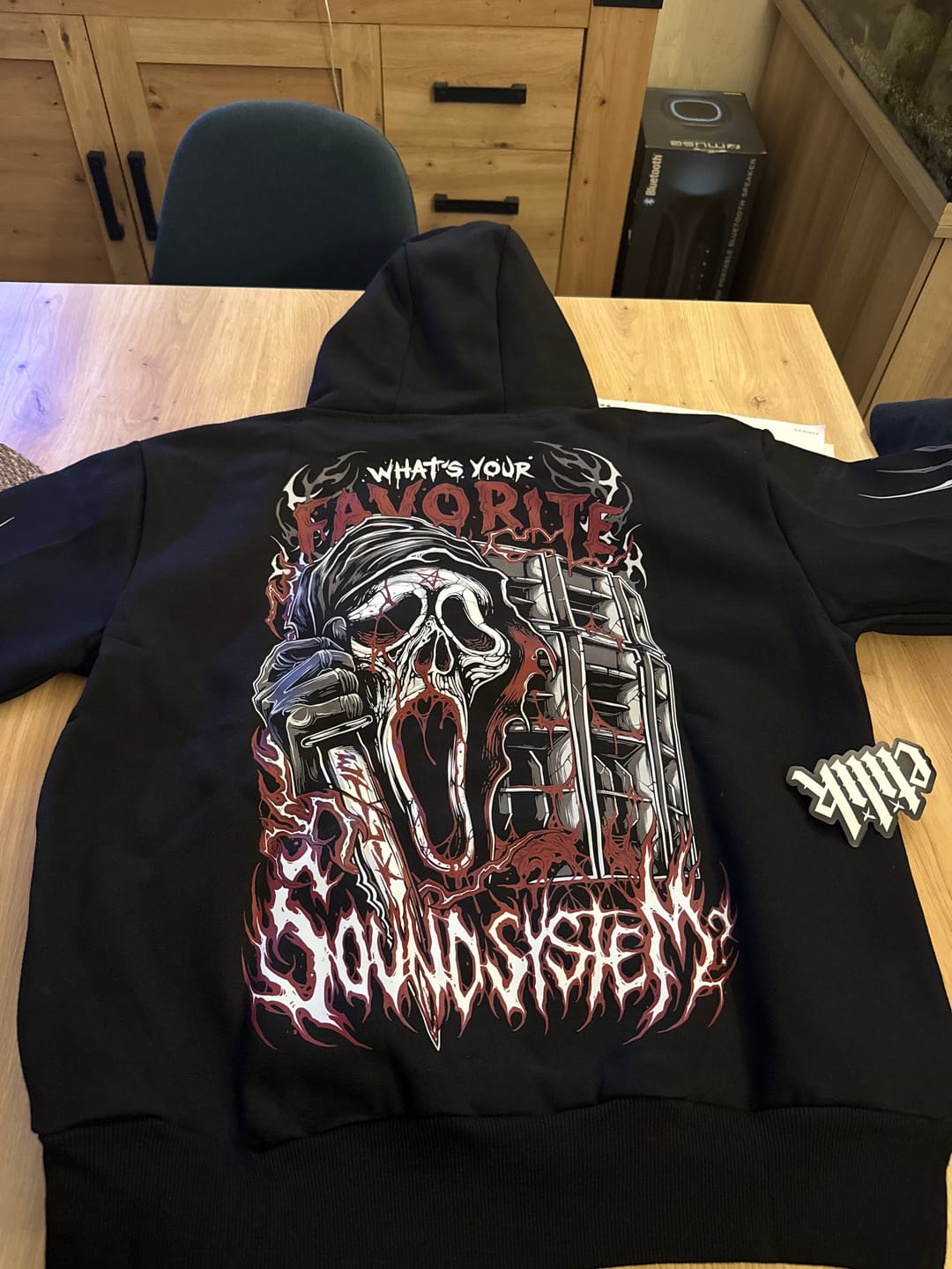 Customer photo review of Sound System v2 - Hoodie