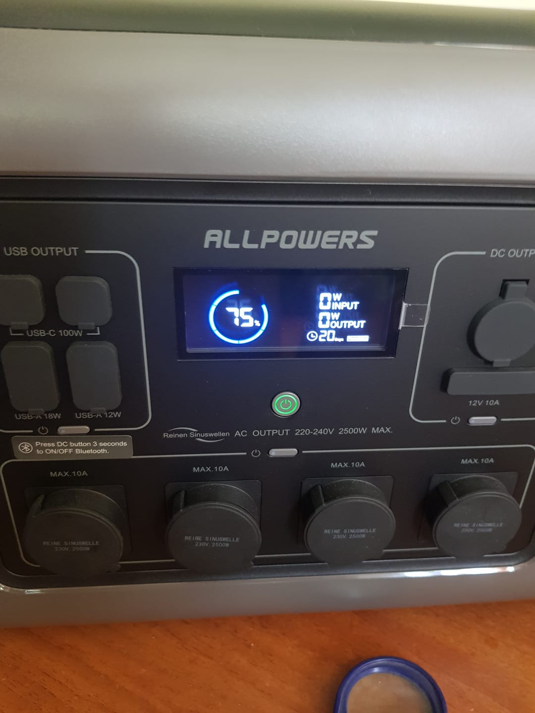 Customer photo review of ALLPOWERS R1500 Portable Power Station 1800W 1152Wh LiFeP04 Battery