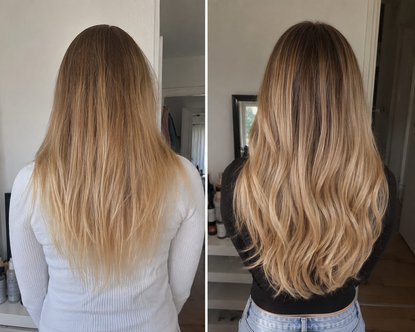 Customer photo review of Lumo Haaröl® - Dein Haarwunder für sichtbar volleres & dichteres Haar