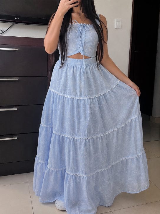 Customer photo review of Vestido Largo para niña - Aitana