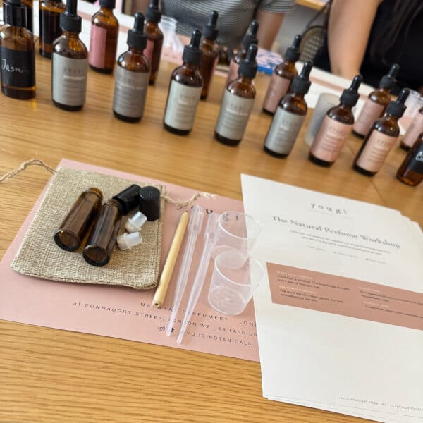 Customer photo review of Perfume Making Workshop, LONDON - £55