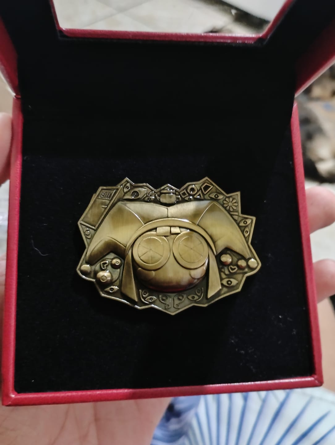 Customer photo review of Pomni Badge