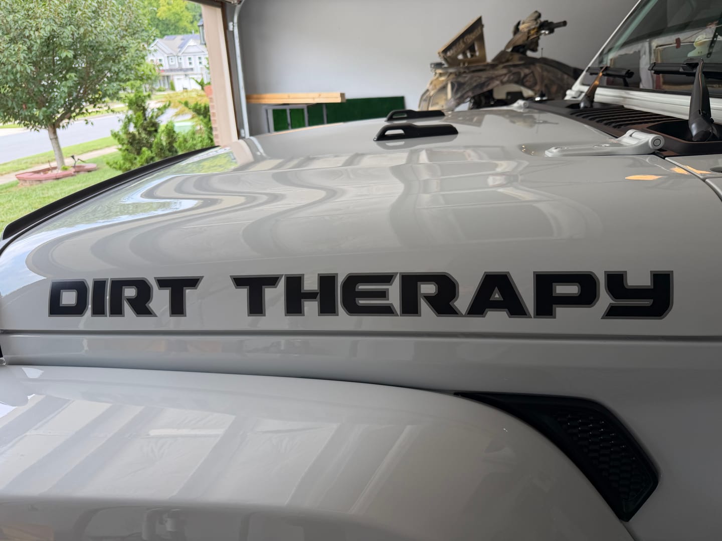Customer photo review of Hood Lettering | Set of 2