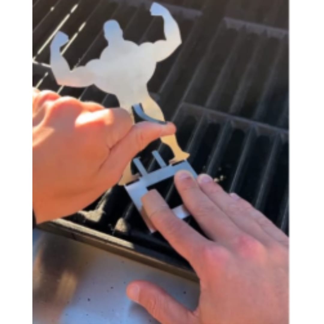 Customer photo review of Ironman Boss™ Puro poder en tu parrilla ⚡