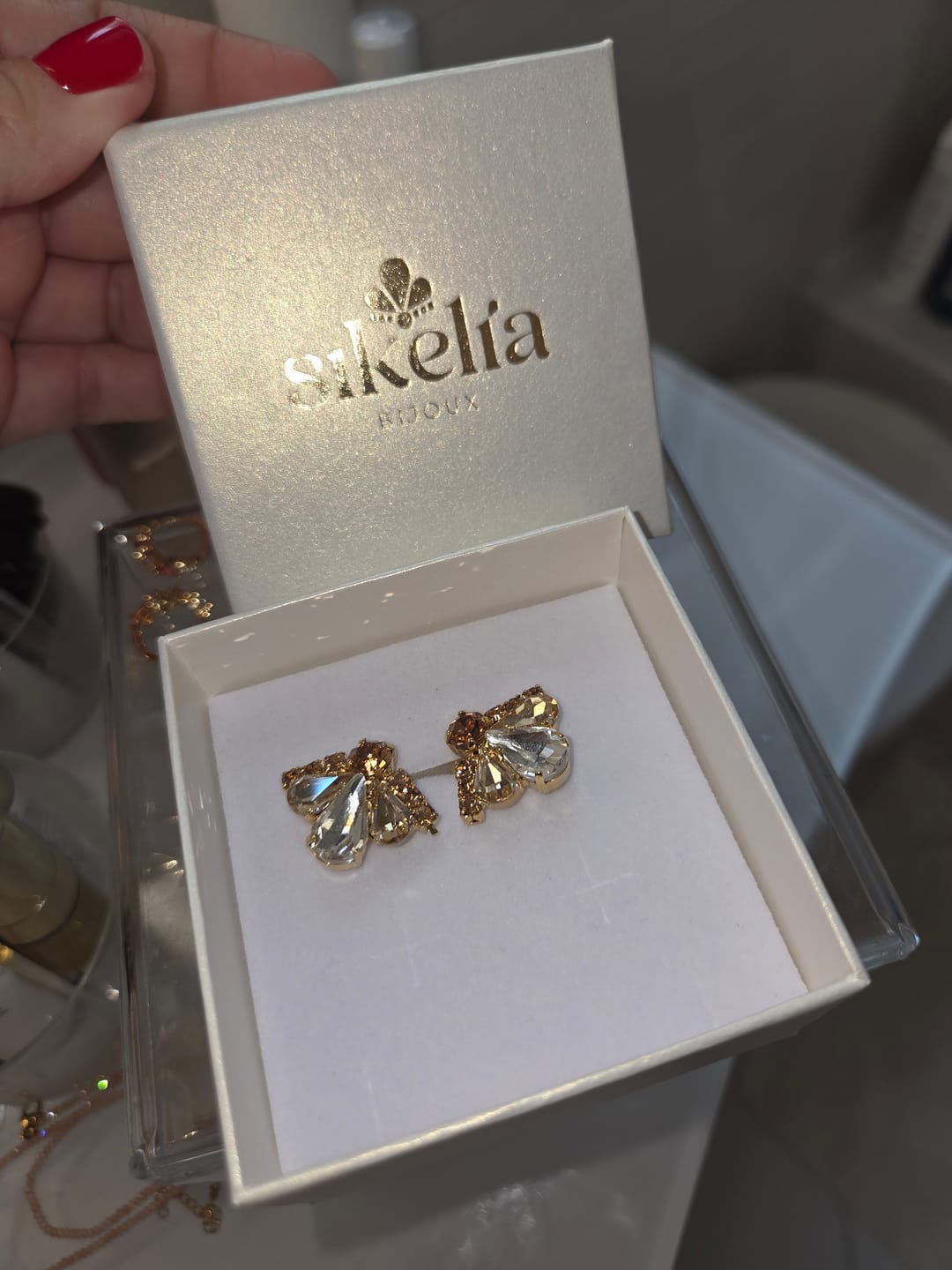 Customer photo review of Che Duci - Champagne ( Orecchini)