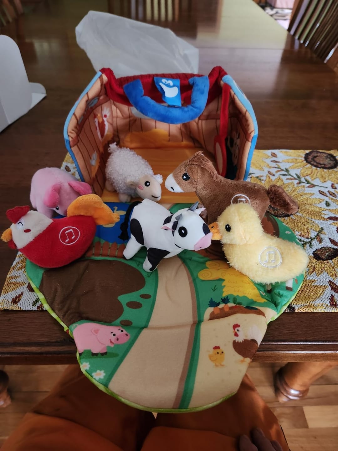 Customer photo review of 🐮 FarmyFriends™ – La Fattoria Magica che Parla e Suona