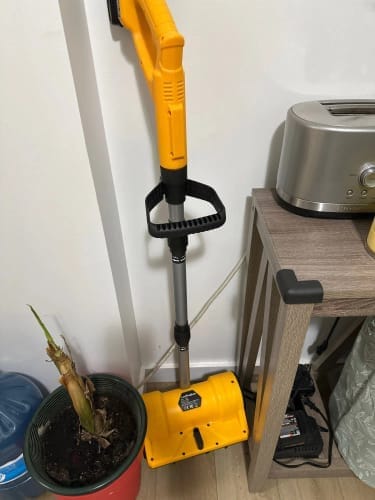 Customer photo review of Electric Snow Shovel - Brushless Cordless 500W Shovel