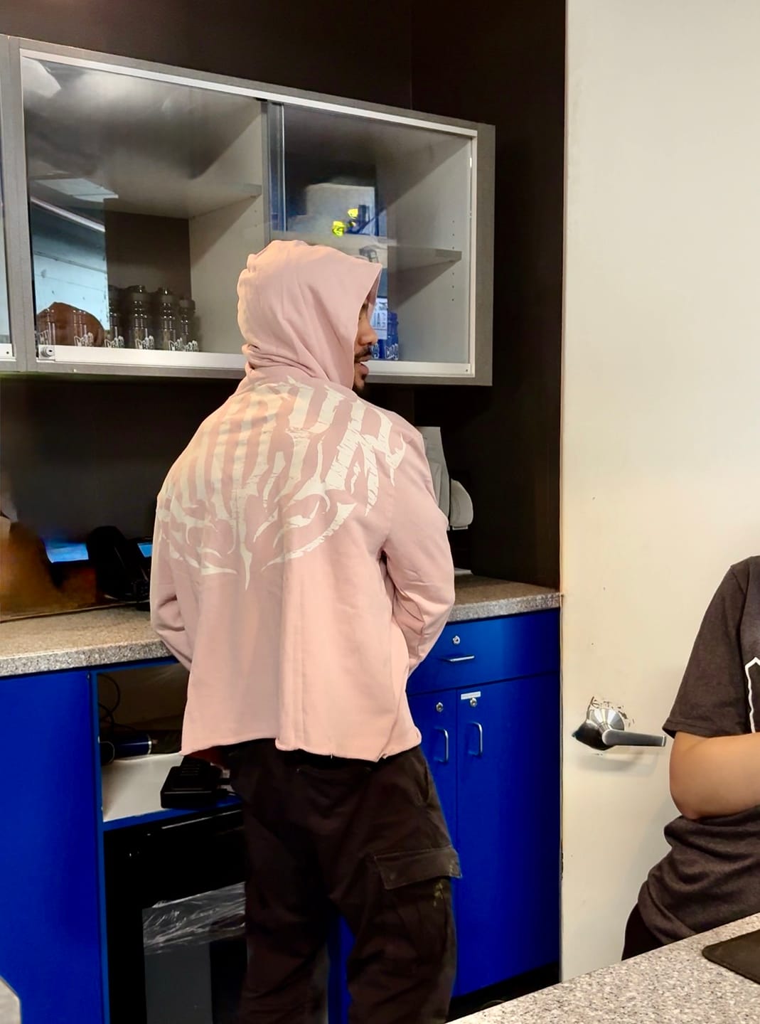 Customer photo review of Stealth Pump-Cover Hoodie