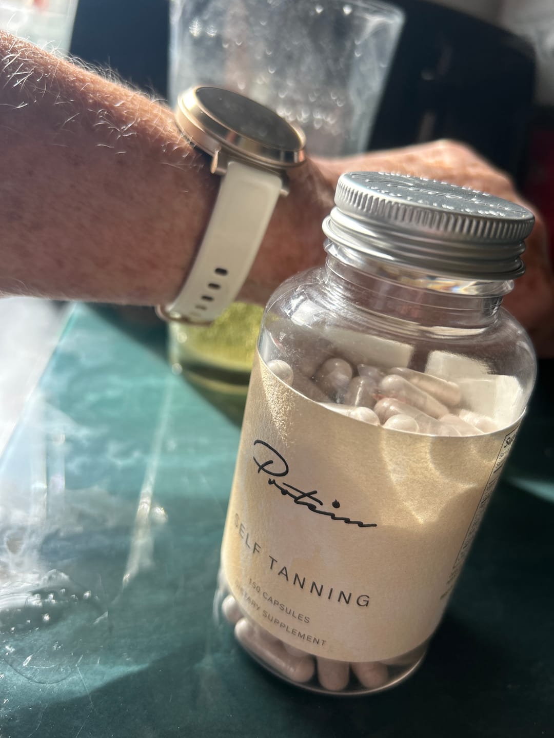 Customer photo review of Self Tanning | 150 Capsules