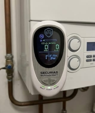 Customer photo review of SECURIAS™ Wohnwächter - 4 in 1 CO Detektor