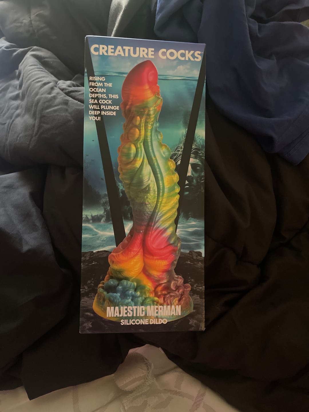 Customer photo review of Majestic Merman Silicone Dildo