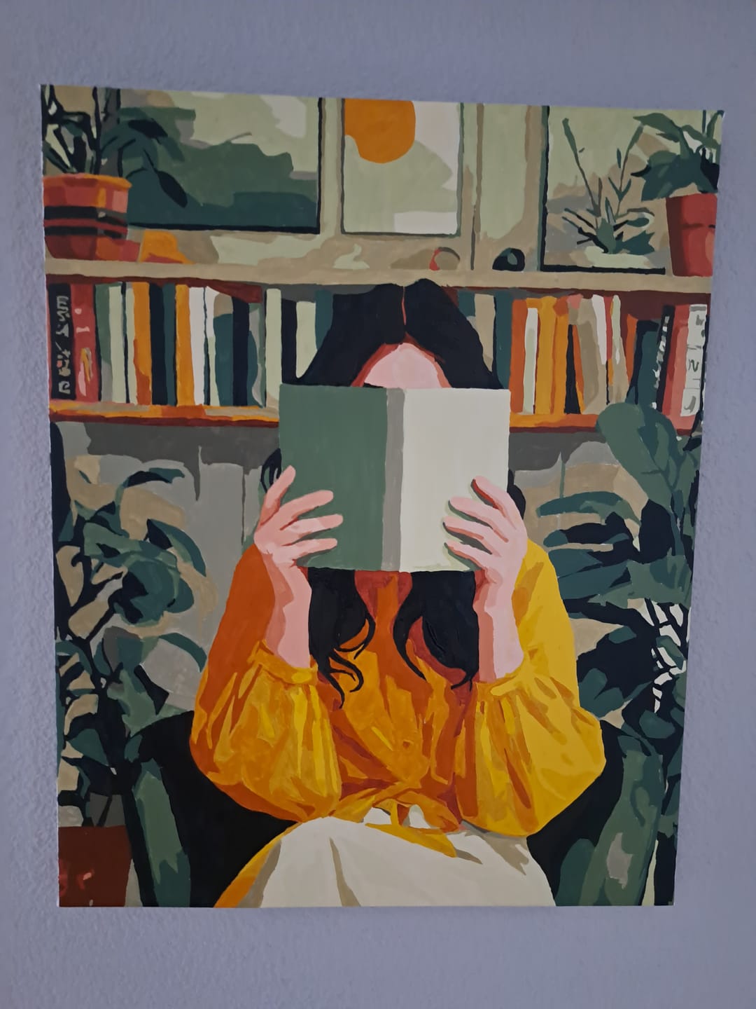 Customer photo review of Malen nach Zahlen - Versteckt zwischen den Seiten