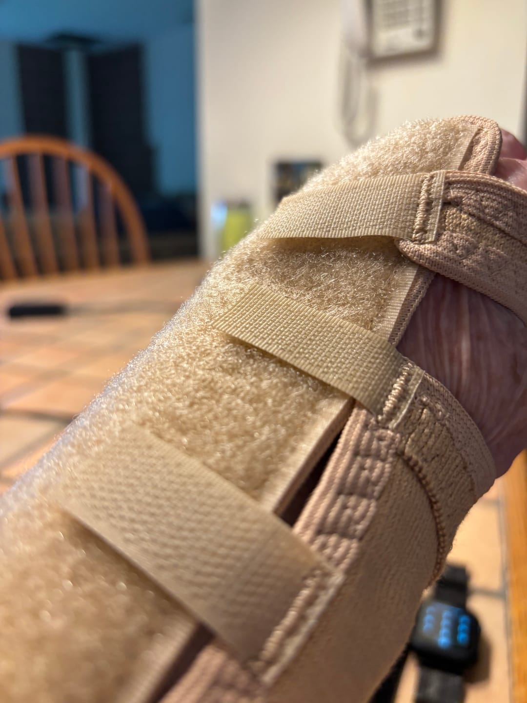 Customer photo review of 6" Elastic Wrist Brace (#825)