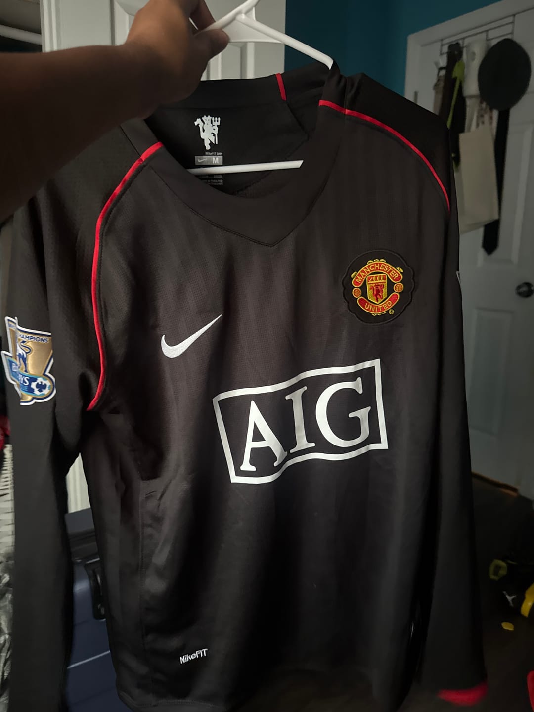 Customer photo review of Maglia Cristiano Ronaldo CR7 M. United Away 2008