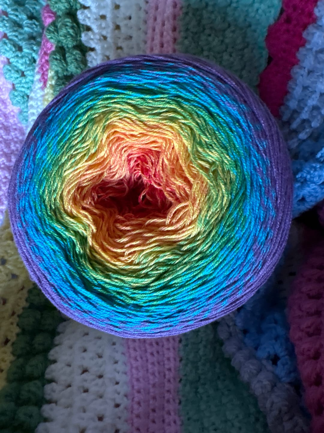 Customer photo review of YarnArt Rosegarden